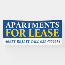 Verhuur lease bedrijf te huur signage banner