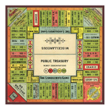  verhuurders spel - Art Print