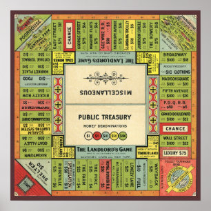  verhuurders spel - Art Print