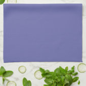 Veri Peri Periwinkle Blue Solid Color Theedoek (Gevouwen)