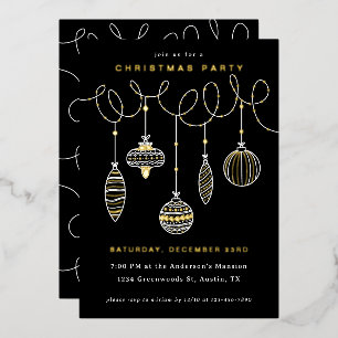 Verijdelde geperste kerstversieringen folie feestdagenkaart