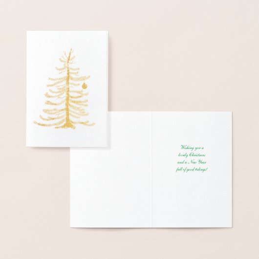 Verijdelde kerstboom Kaart (Display)