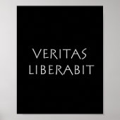 Veritas liberabit poster (Voorkant)