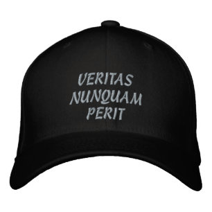 VERITAS NUNQUAM PERIT ( TRUTH NERVER DIES ) GEBORDUURDE PET