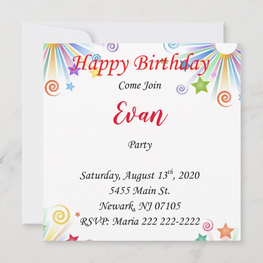 Verja Kaart (Achterkant)