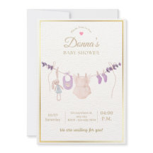 Verjaarbare Mooie Pastelkleurige Baby Shower