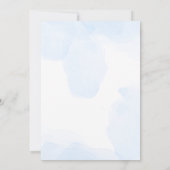 Verjaarbare Zomer Spettertijd Baby Shower Feestje Kaart (Achterkant)