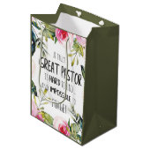 Verjaarcadeau voor pastor medium cadeauzakje (Voorkant Gekanteld)