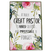 Verjaarcadeau voor pastor medium cadeauzakje (Voorkant)