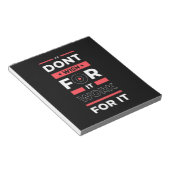 Verjaarcadewerk voor IT Notitieblok (Schuin)