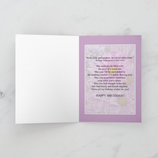 Verjaardag, 100th, Daisies Kaart (Binnen)