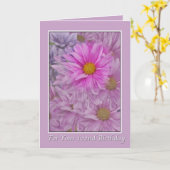 Verjaardag, 102nd, Madeliefjes Kaart (Gele Bloem)