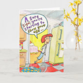 Verjaardag 14 kaart (Gele Bloem)