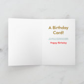 Verjaardag 16 kaart (Binnen)