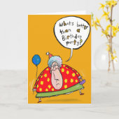 Verjaardag 16 kaart (Gele Bloem)