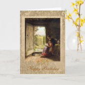 Verjaardag 1888 van het Meisje en van de Vrouw van Kaart (Gele Bloem)