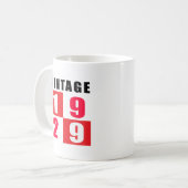  verjaardag 1929 koffiemok (Voorkant links)