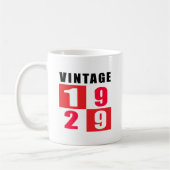  verjaardag 1929 koffiemok (Links)