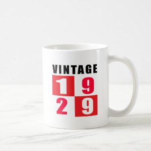 verjaardag 1929 koffiemok