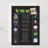 Verjaardag 1944 Uitnodiging (Voorkant)