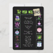 Verjaardag 1945 Uitnodiging (Voorkant)