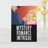 VERJAARDAG 1950'S KOPPEL ROMANTIEK KAART (Gele Bloem)