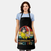  verjaardag 1951 schort (Gedragen)