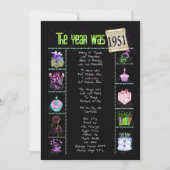 Verjaardag 1951 Uitnodiging (Voorkant)