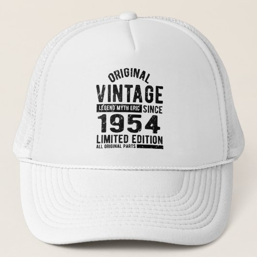 verjaardag 1954 trucker pet (Voorkant)