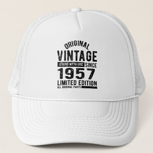  verjaardag 1957 trucker pet (Voorkant)