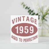  verjaardag 1959 kaart (Staand voorkant)