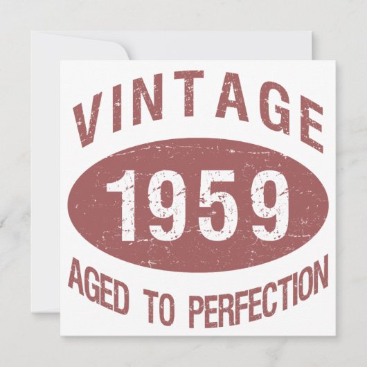  verjaardag 1959 kaart (Voorkant)