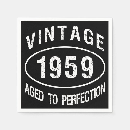 verjaardag 1959 servet (Voorkant)