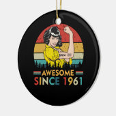 verjaardag 1961 keramisch ornament (Links)