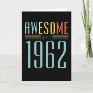  verjaardag 1962 kaart