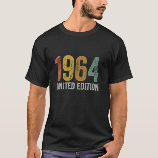 verjaardag 1964 t-shirt (Voorkant)