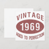  verjaardag 1969 kaart (Voorkant / Achterkant)