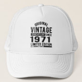  verjaardag 1971 trucker pet (Voorkant)