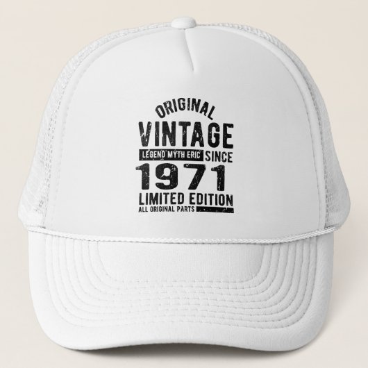 verjaardag 1971 trucker pet (Voorkant)