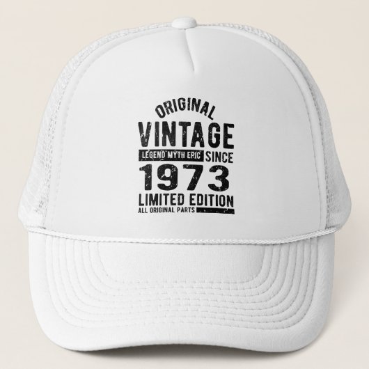 verjaardag 1973 trucker pet (Voorkant)