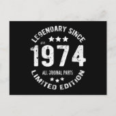 verjaardag 1974 briefkaart (Voorkant)