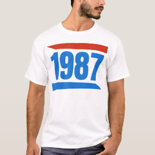 Verjaardag 1987 T-shirt Retro Style