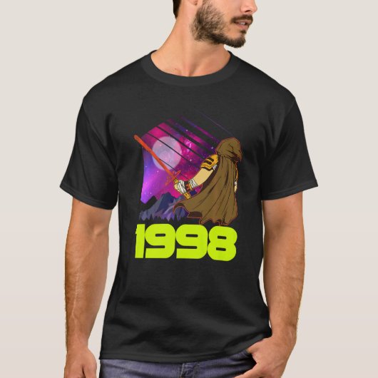 Verjaardag 1998 Galactic Warrior T-shirt (Voorkant)