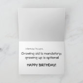 Verjaardag 20 kaart (Binnen)