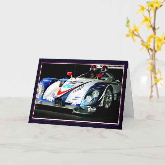 Verjaardag 20 kaart (Gele Bloem)