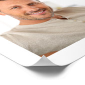 Verjaardag 24 foto's kussen zijn decennium vaarwel poster (Hoek)