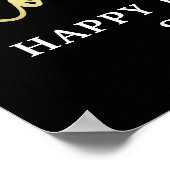 Verjaardag 2 foto's waardoor AGE er goed uitziet Z Poster (Hoek)