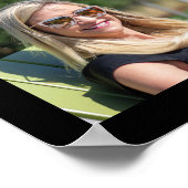 Verjaardag 39 Fotocollage waardoor AGE er goed uit Poster (Hoek)