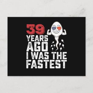 Verjaardag 39 Jaar Geleden Was Ik De Snelste Briefkaart