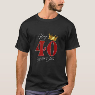 Verjaardag 40 Jaar Oud 40e Verjaardagscadeau M T-shirt